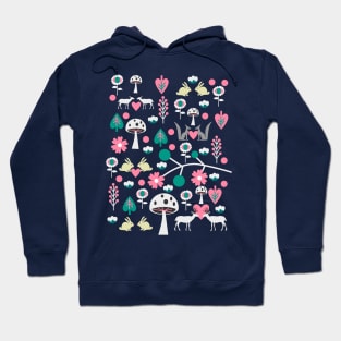 Romantic little animals Hoodie